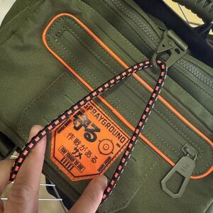 🚨‼️RARE‼️🚨Sprayground Olive and Orange Crossbody Bag